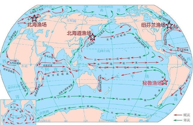 世界四大渔场是哪四个