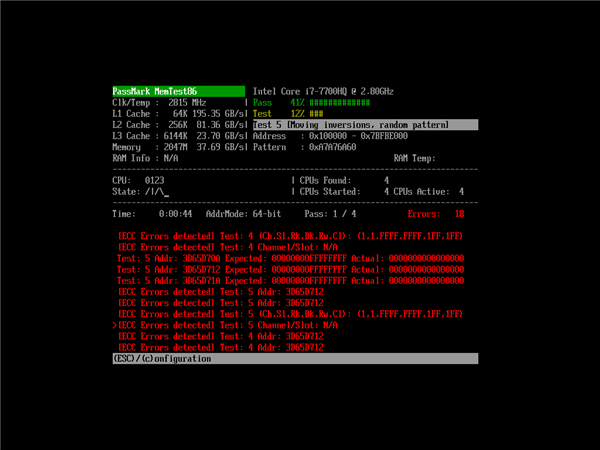 MemTest86内存测试软件已支持DDR5：4800MHz起步